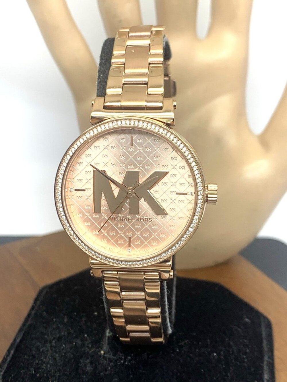 Michael Kors Women's Watch MK4335 Sofie Quartz Rose Gold Stainless Steel 36mm